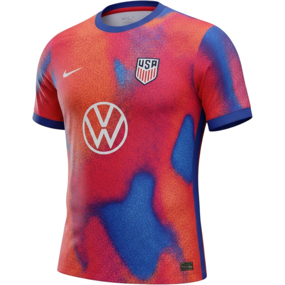 Nike USA Soccer USWNT Pre-Match Training Jersey Women XL Men Large FJ2823-101